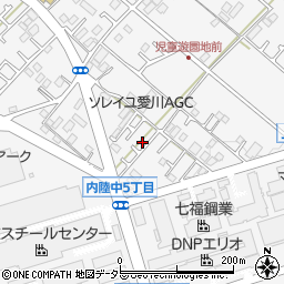 神奈川県愛甲郡愛川町中津2751-42周辺の地図