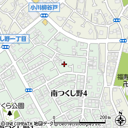 東京都町田市南つくし野4丁目周辺の地図