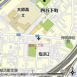 和泉精米店周辺の地図