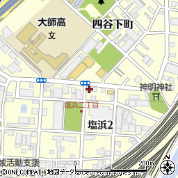 和泉精米店周辺の地図