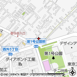 神奈川県愛甲郡愛川町中津2153周辺の地図