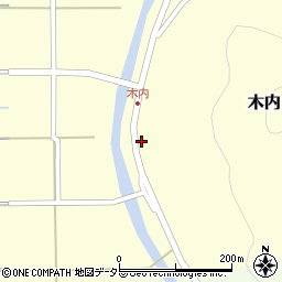 兵庫県豊岡市木内851周辺の地図