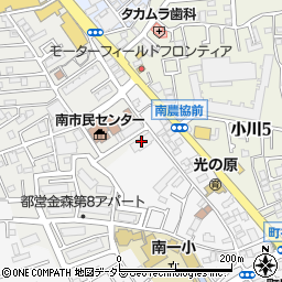 ＪＡ町田市南周辺の地図
