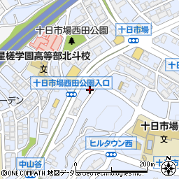 神奈川県横浜市緑区十日市場町849周辺の地図