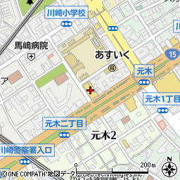 ウエインズトヨタ神奈川　川崎日進店周辺の地図