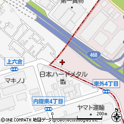 神奈川県厚木市上依知763-6周辺の地図