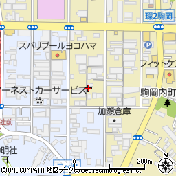 岐阜梱包株式会社　横浜営業所周辺の地図