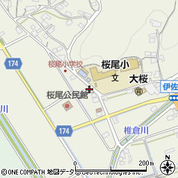 岐阜県山県市伊佐美715周辺の地図