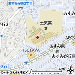 千葉県立土気高等学校周辺の地図