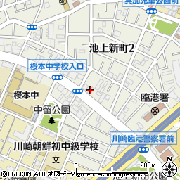 メディケアセンター川崎周辺の地図