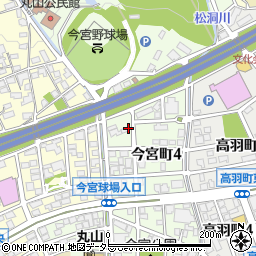 長野県飯田市今宮町周辺の地図