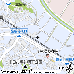 神奈川県横浜市緑区十日市場町1221周辺の地図