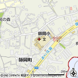 横浜市立師岡小学校周辺の地図