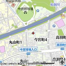 長野県飯田市今宮町周辺の地図