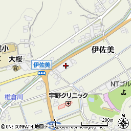 岐阜県山県市伊佐美218周辺の地図