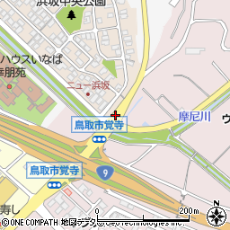 覚寺口周辺の地図