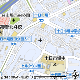 神奈川県横浜市緑区十日市場町848周辺の地図