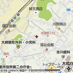 千葉県大網白里市大網286周辺の地図
