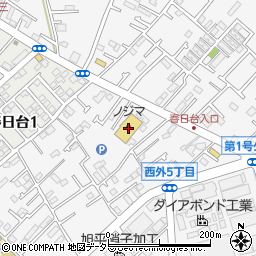 ノジマ愛川店周辺の地図