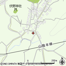 鳥取県鳥取市伏野周辺の地図