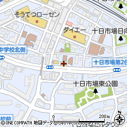 ウエインズトヨタ神奈川十日市場店周辺の地図