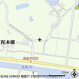 島根県松江市鹿島町佐陀本郷2880周辺の地図