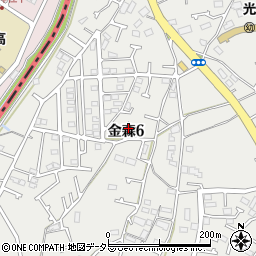 東京都町田市金森6丁目周辺の地図
