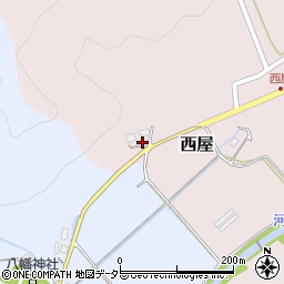 京都府舞鶴市西屋410周辺の地図