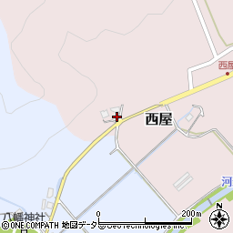 京都府舞鶴市西屋410-2周辺の地図