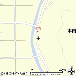 兵庫県豊岡市木内847周辺の地図