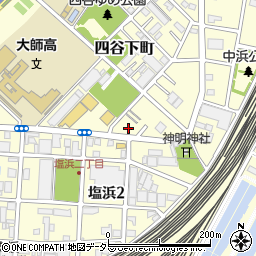 神奈川県川崎市川崎区四谷下町24-16-2周辺の地図