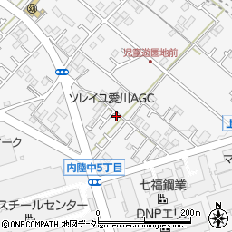 神奈川県愛甲郡愛川町中津2751-37周辺の地図