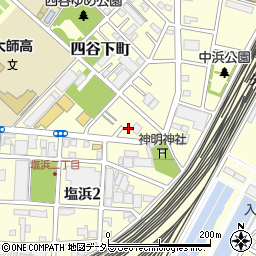 神奈川県川崎市川崎区四谷下町24-13周辺の地図