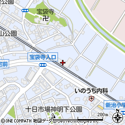 神奈川県横浜市緑区十日市場町1210周辺の地図
