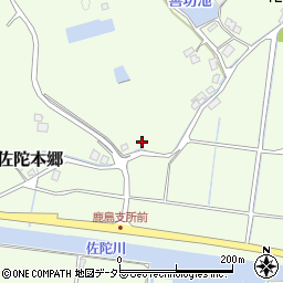 島根県松江市鹿島町佐陀本郷278周辺の地図