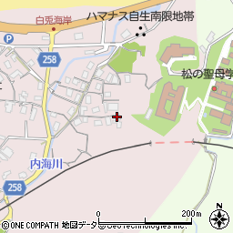 鳥取県鳥取市白兎45周辺の地図