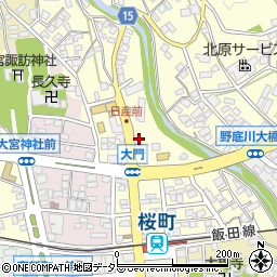 長野県飯田市大門町80-1周辺の地図