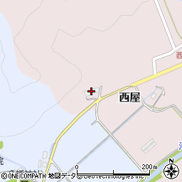 京都府舞鶴市西屋408周辺の地図