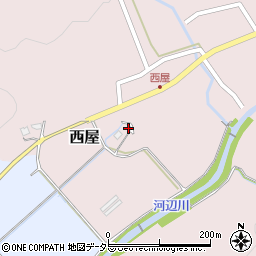 京都府舞鶴市西屋302周辺の地図