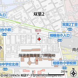 神奈川県相模原市南区桜台3周辺の地図
