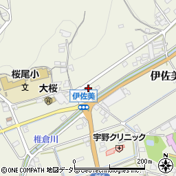 岐阜県山県市伊佐美310周辺の地図