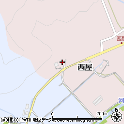 京都府舞鶴市西屋409周辺の地図