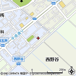 千葉県市原市西五所3-15周辺の地図