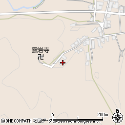京都府与謝郡与謝野町岩屋745周辺の地図