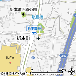 株式会社平田タイル　横浜支店タイル建材課周辺の地図