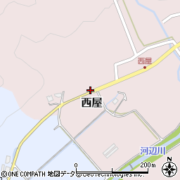 京都府舞鶴市西屋329周辺の地図