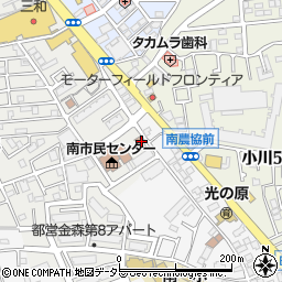 町田消防署南出張所周辺の地図