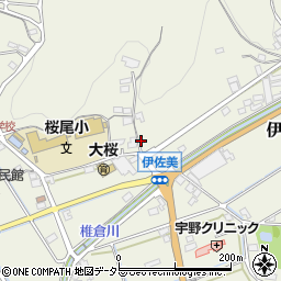 岐阜県山県市伊佐美573周辺の地図