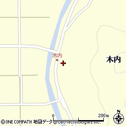 兵庫県豊岡市木内841周辺の地図