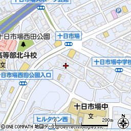 神奈川県横浜市緑区十日市場町847周辺の地図